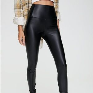 Wilfred Free Daria Faux Leather Leggings
